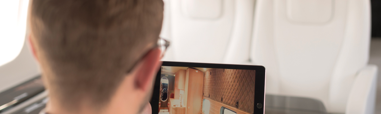 Collaboration for Gogo AVANCE L5 on Challenger Aircraft